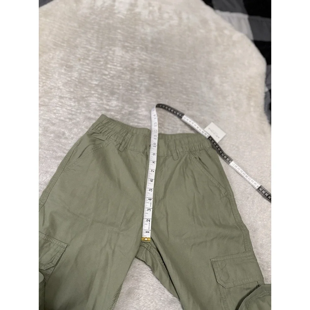 New Arizona Jean Co‎ Womens Tennessee Sage Green Cargo Pants Size 5